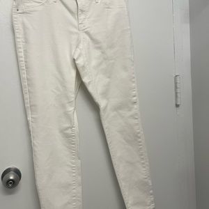 Mossimo Mid-Rise denim white jeggings